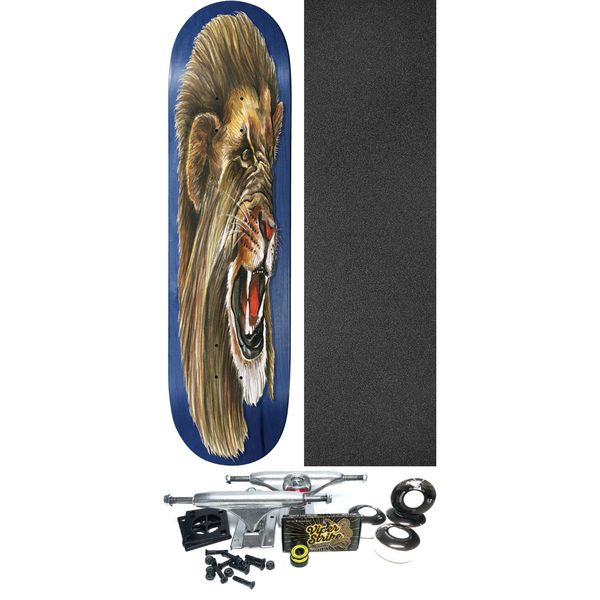 Baker Skateboards Riley Hawk Big Cats Skateboard Deck - 8.38" x 31.875" - Complete Skateboard Bundle